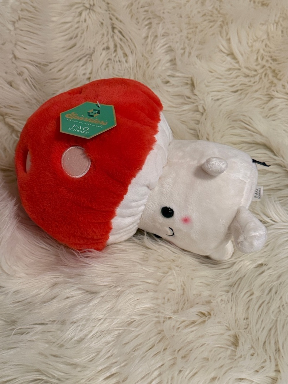 FAO Schwarts 🍄 Sparklers Mushroom Plush NWT Stuffed Plush NEW! - Picture 5 of 10